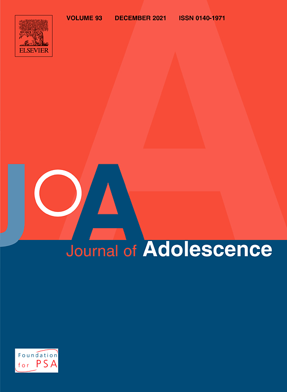 Go to journal home page - Journal of Adolescence